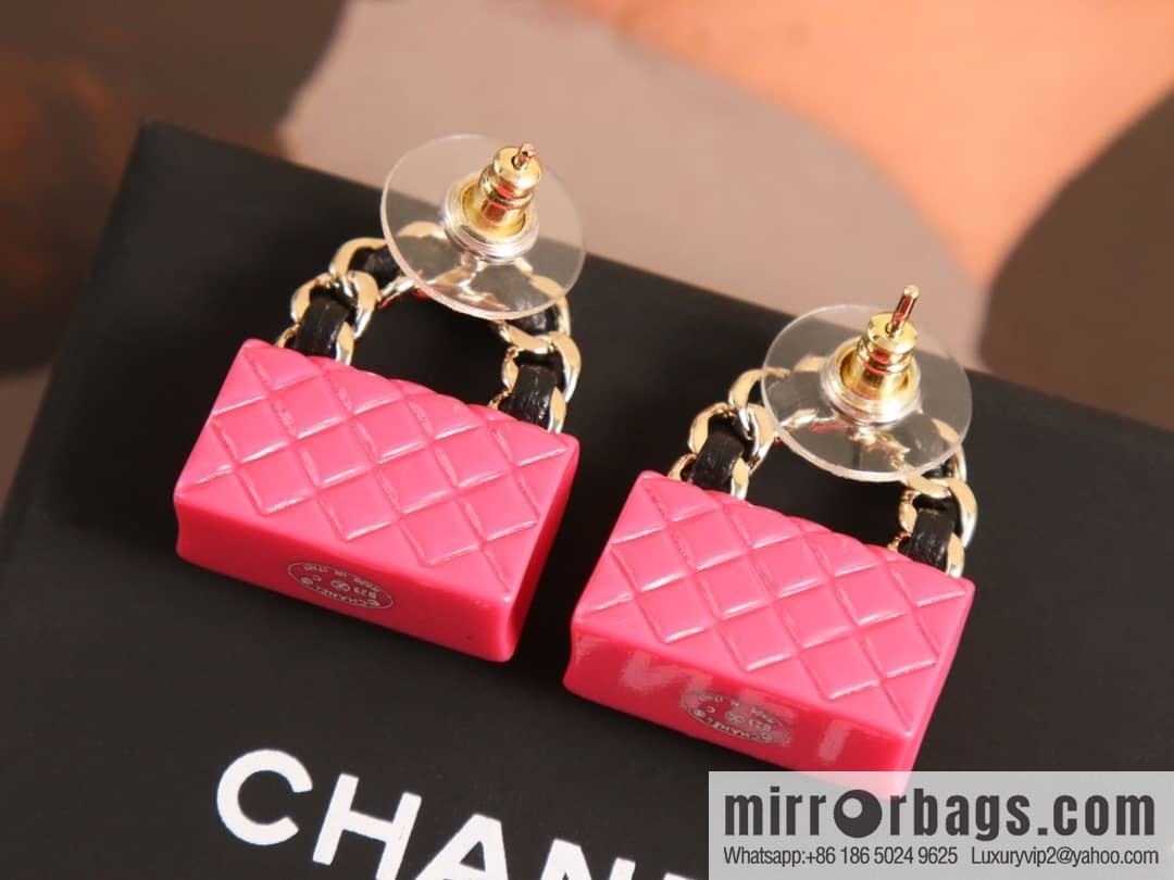 New ☑️ Chanel c1 double c lock bag stud earrings