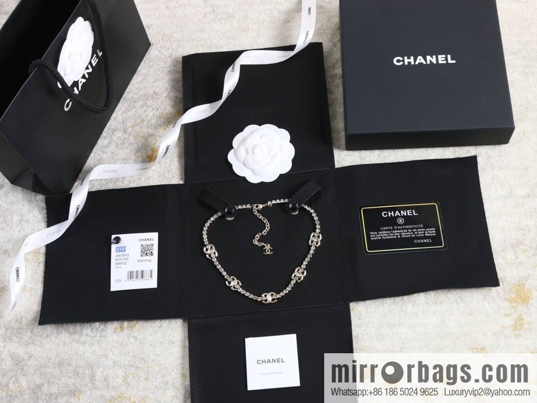 New ☑️ Chanel double c diamond necklace