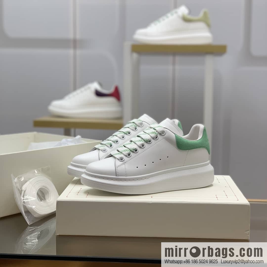 McQueen [MQ Avocado Green Fleece Tail] Upgraded MQ~ Unisex sneakers of the same style