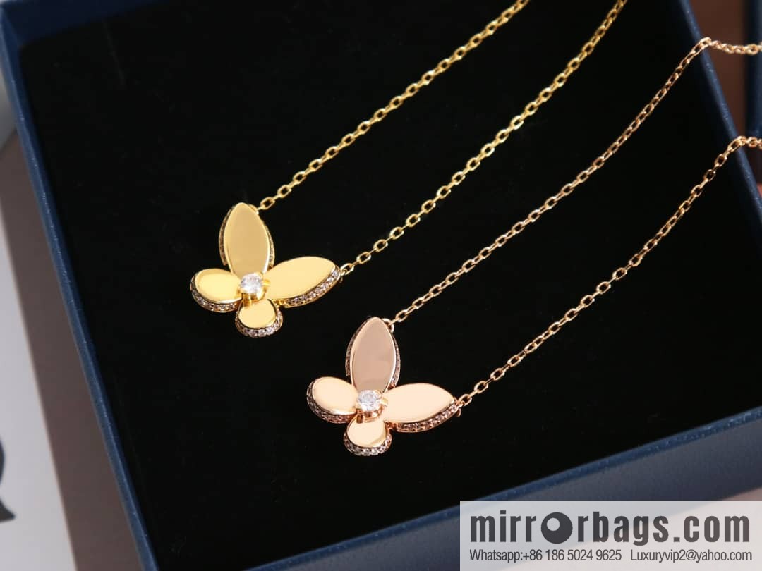 GRAFF butterfly necklace with diamonds