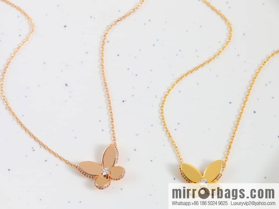 GRAFF butterfly necklace with diamonds