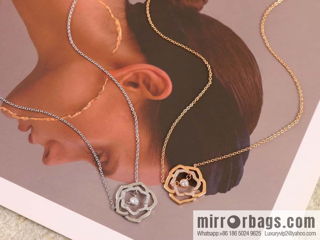 Piaget rose necklace