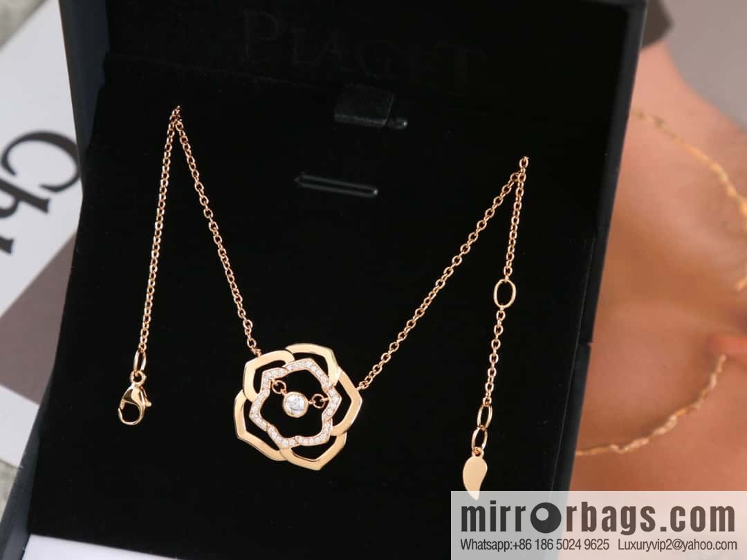Piaget rose necklace
