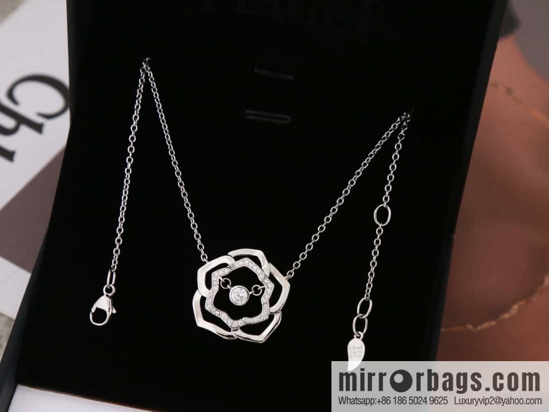 Piaget rose necklace