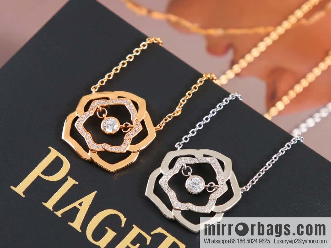 Piaget rose necklace