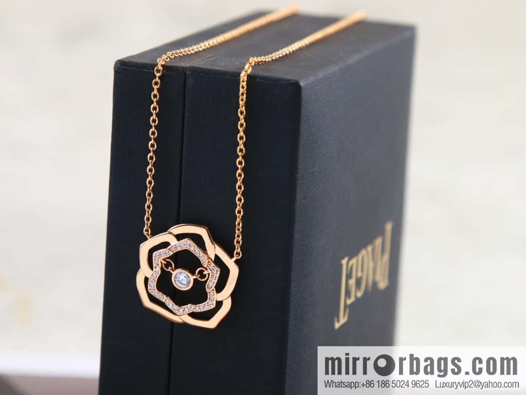 Piaget rose necklace