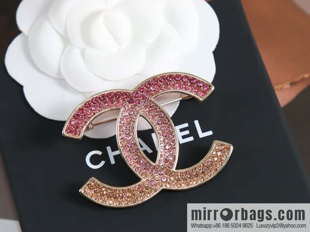 New ☑️ Chanel double c full diamond brooch