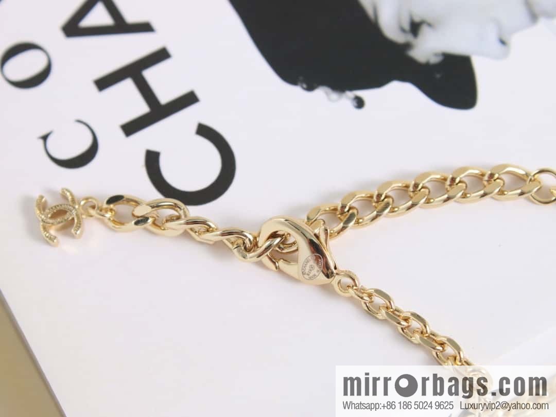 New ☑️ Chanel double c full diamond perfume bottle necklace