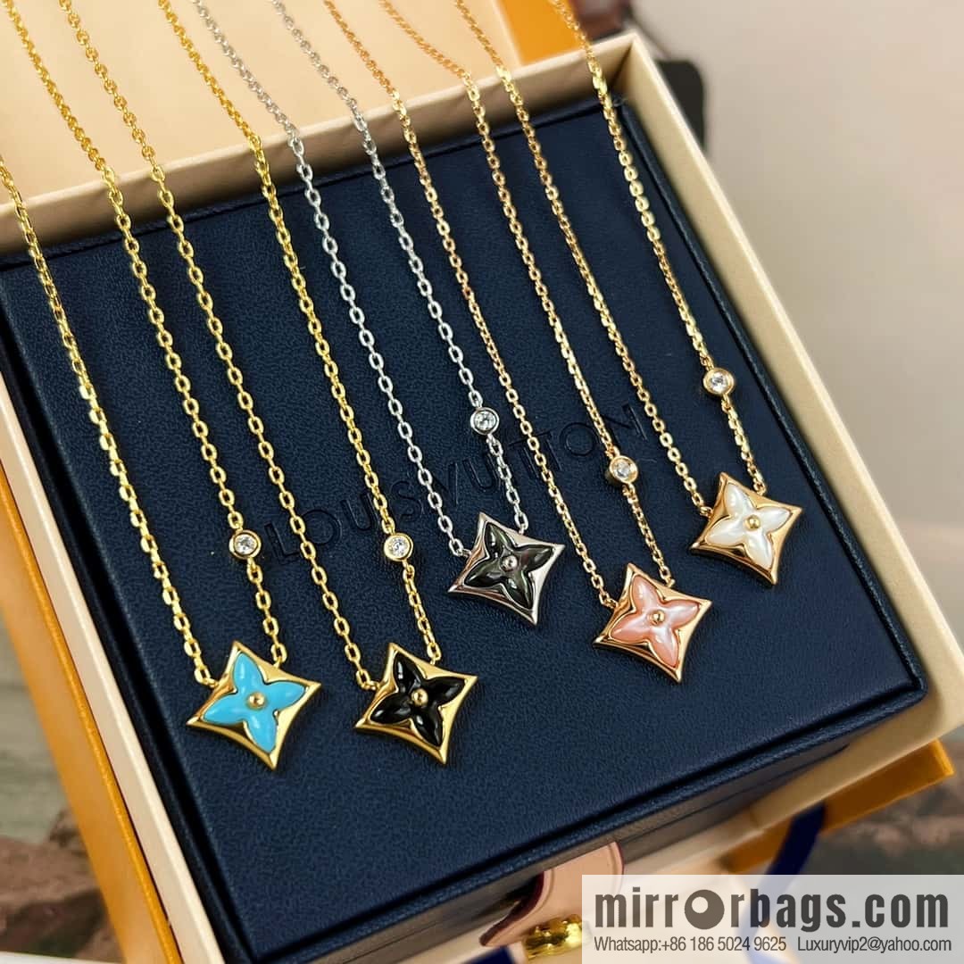 Louis Vuitton Louis Vuitton lv diamond fritillary necklace