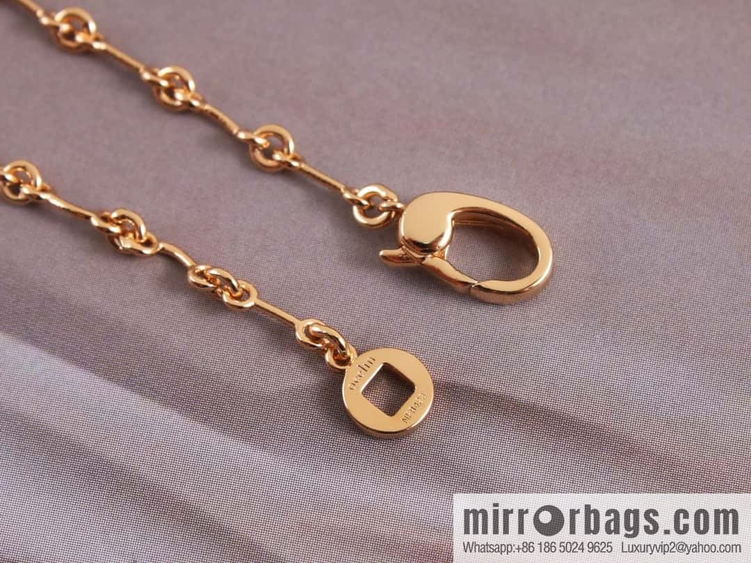 Qeelin, White Fritillary Ruyi Lock Safety Lock bracelet necklace