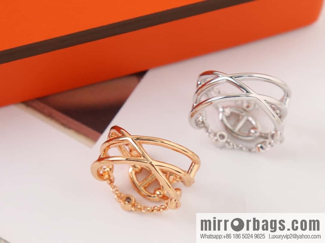 New ☑️ Hermès HERMES chain strap ⛓ pig nose ring