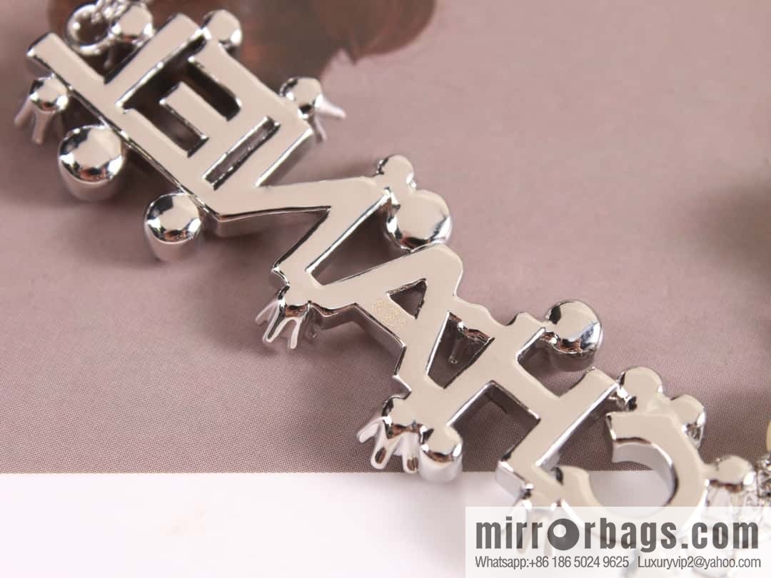 New ☑️ Chanel silver 23p pearl full diamond letter necklace