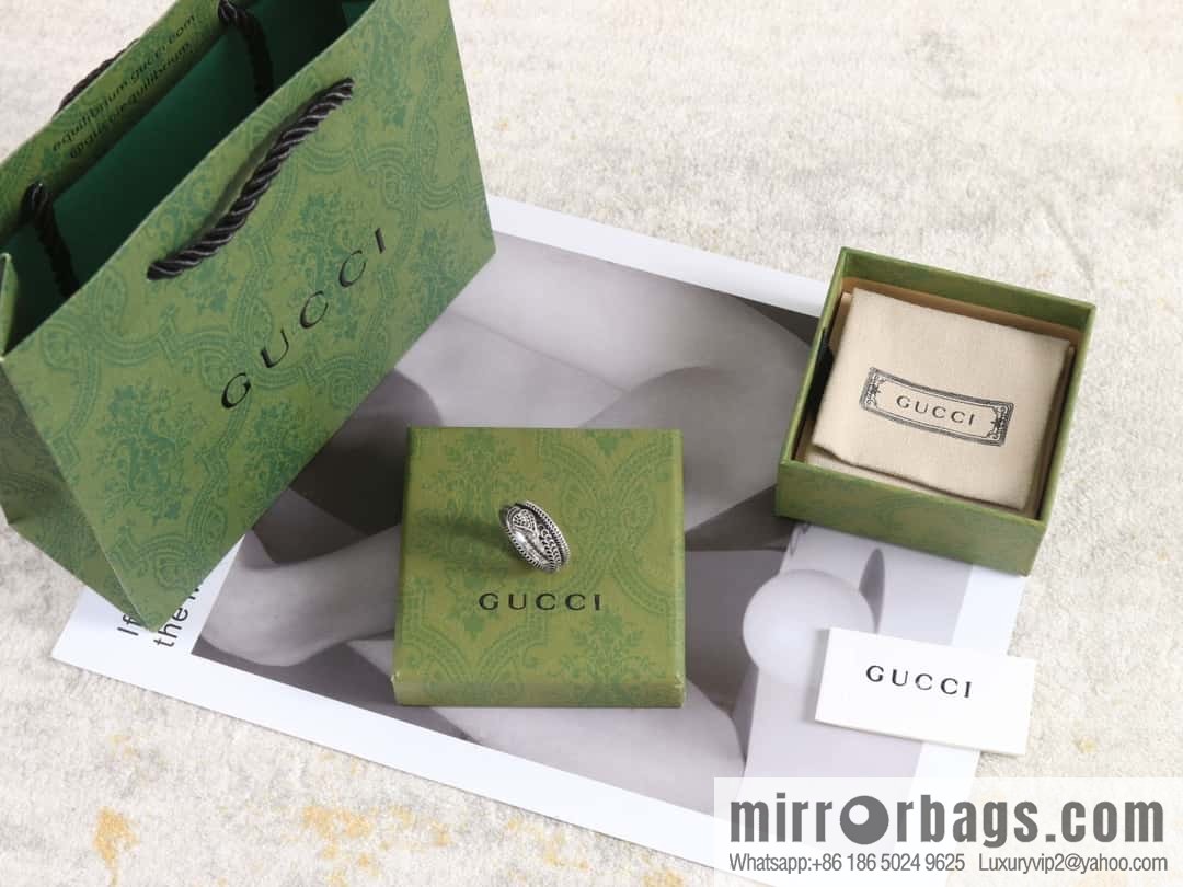 New Gucci gucci snake head ring