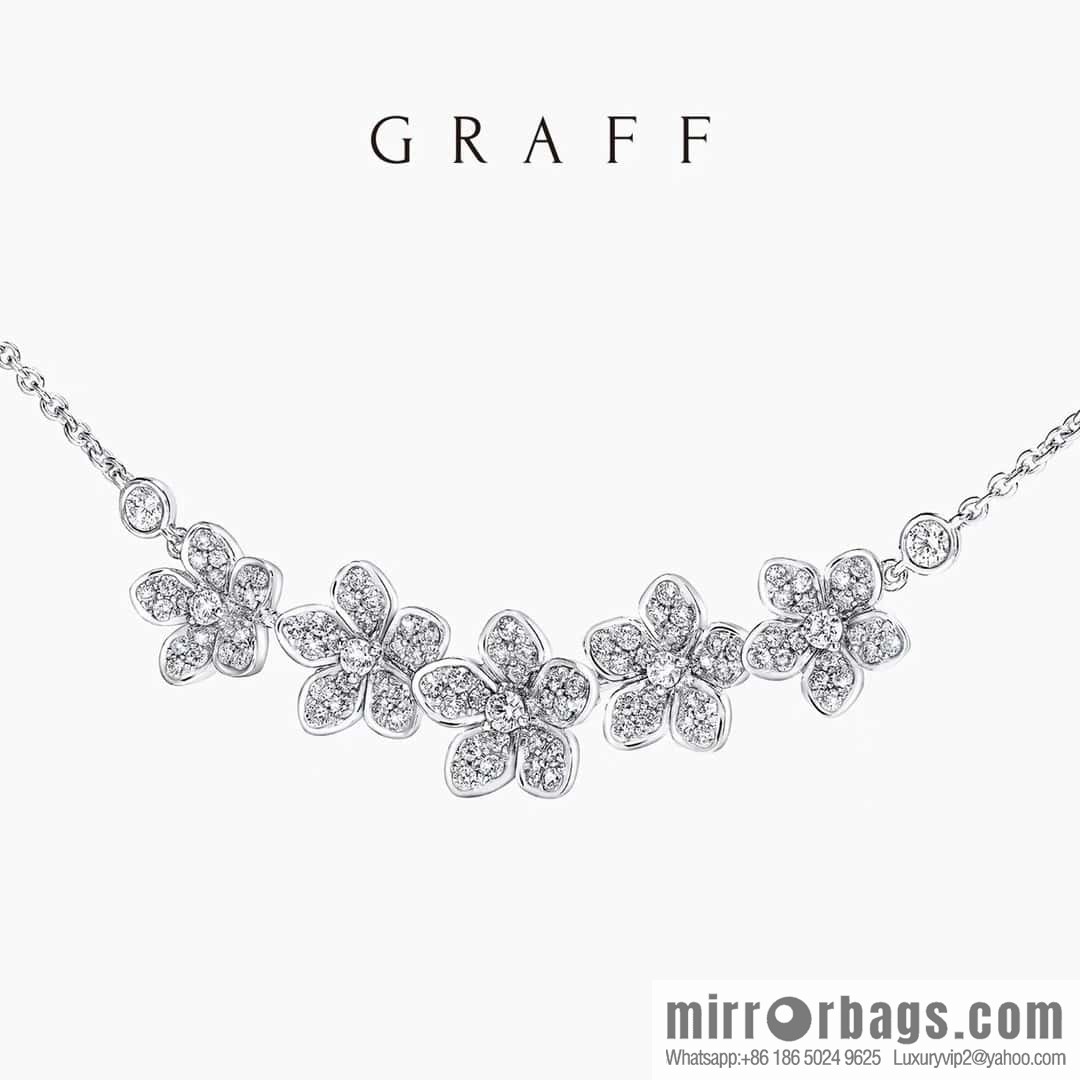GRAFF Graff Five Flowers Diamond Necklace