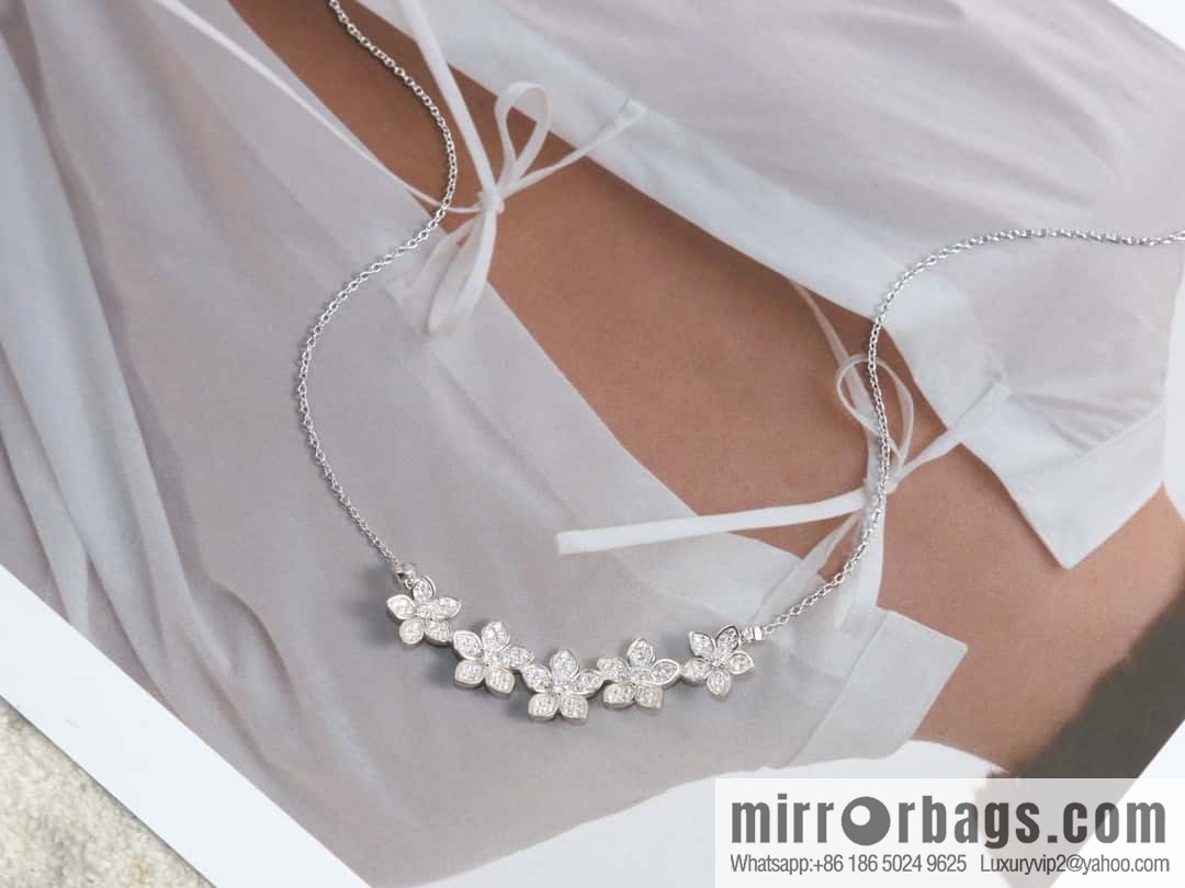 GRAFF Graff Five Flowers Diamond Necklace