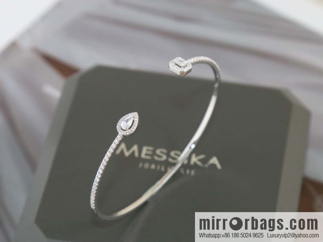 Messika My Twin Toi & Moi Skinny Open Bracelet Bracelet