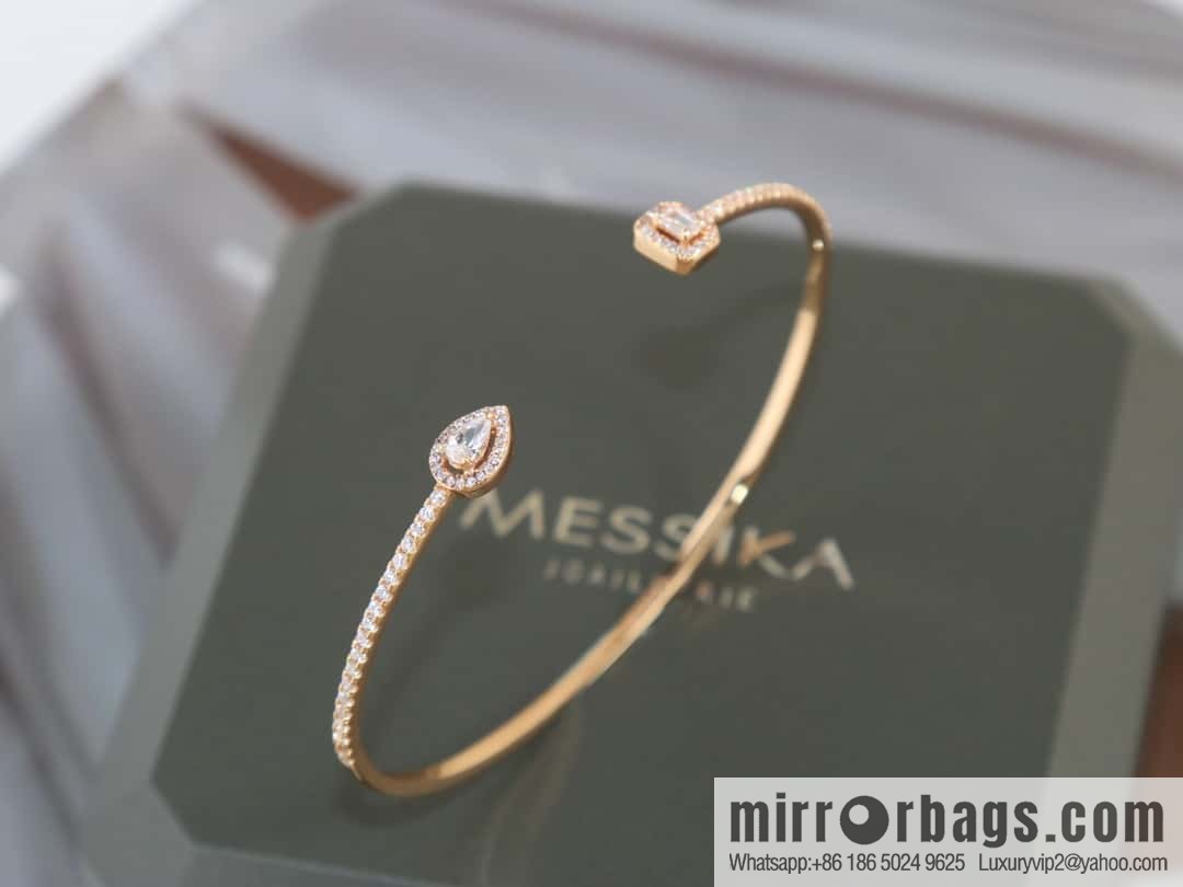 Messika My Twin Toi & Moi Skinny Open Bracelet Bracelet