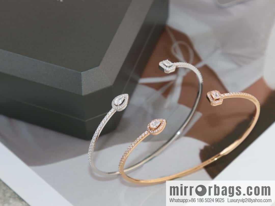 Messika My Twin Toi & Moi Skinny Open Bracelet Bracelet