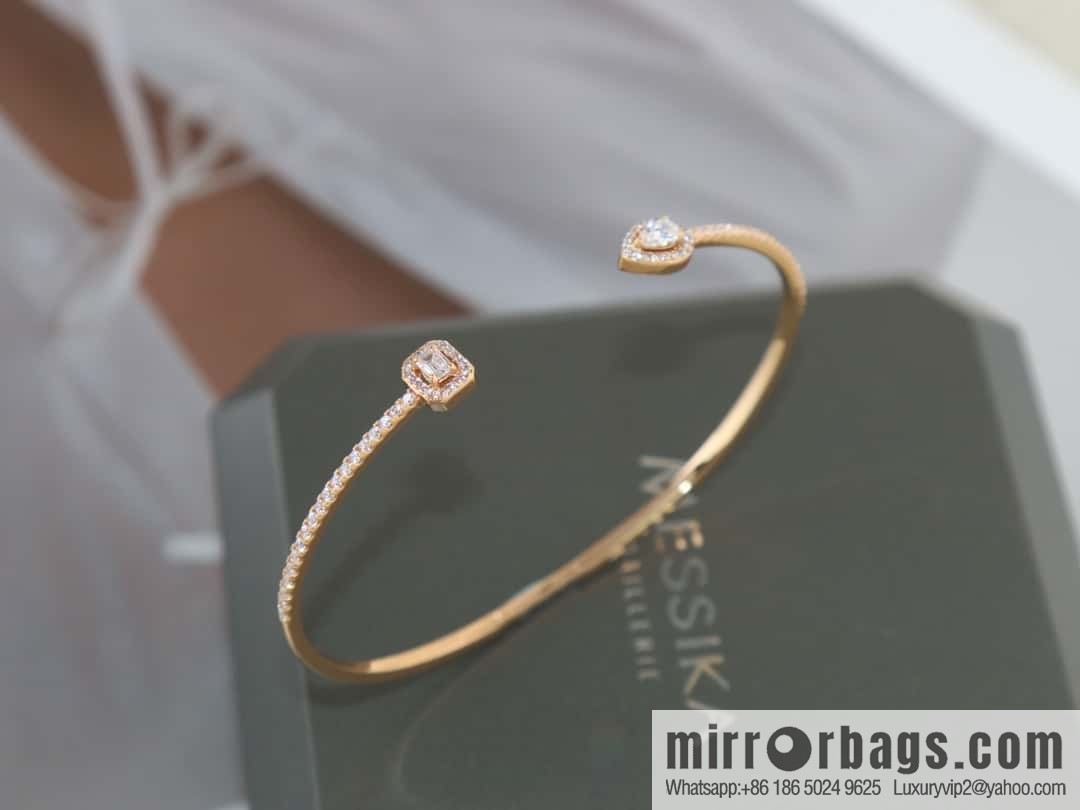 Messika My Twin Toi & Moi Skinny Open Bracelet Bracelet