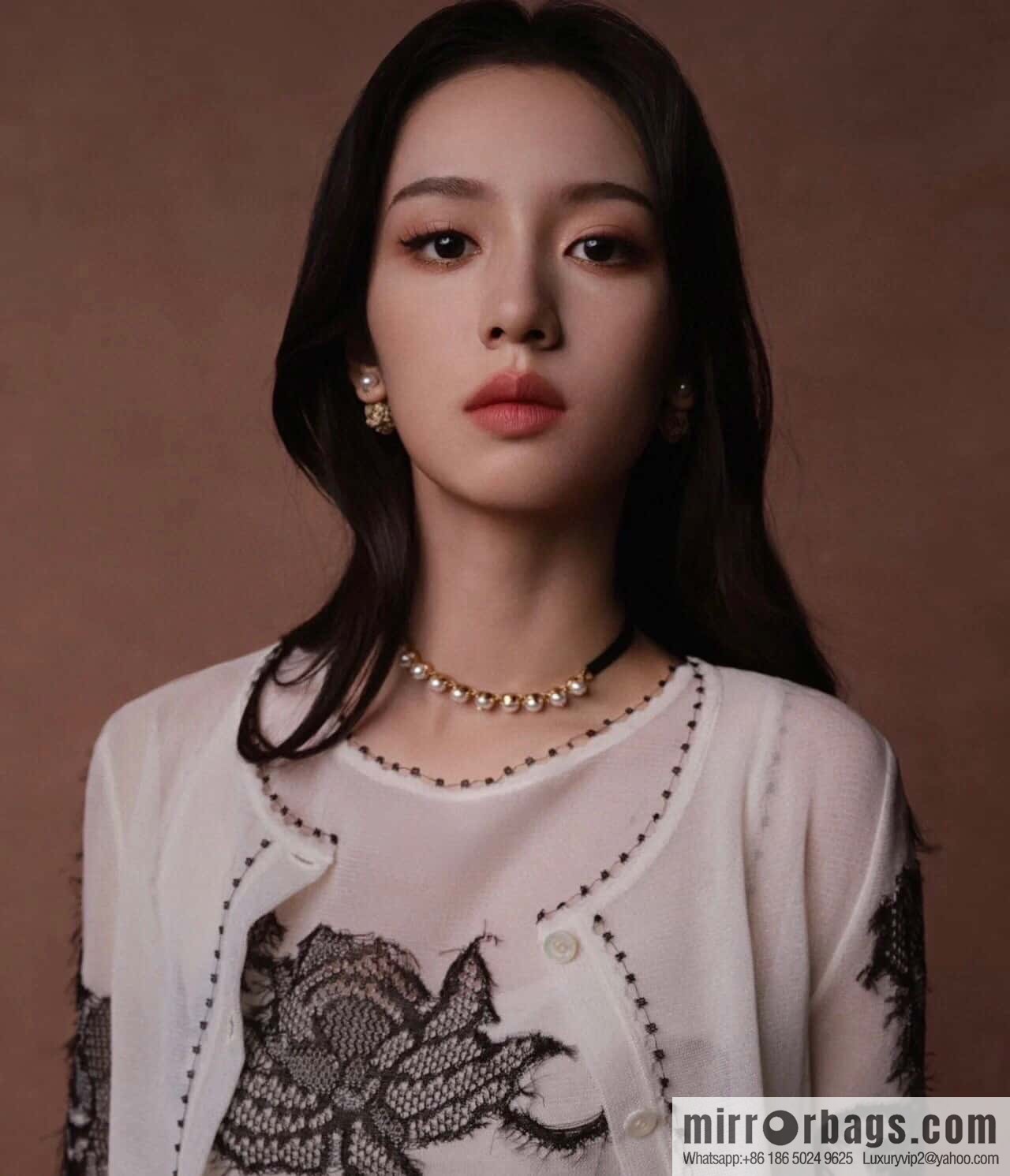 New ☑️ Dior 9 pearl necklace necklace