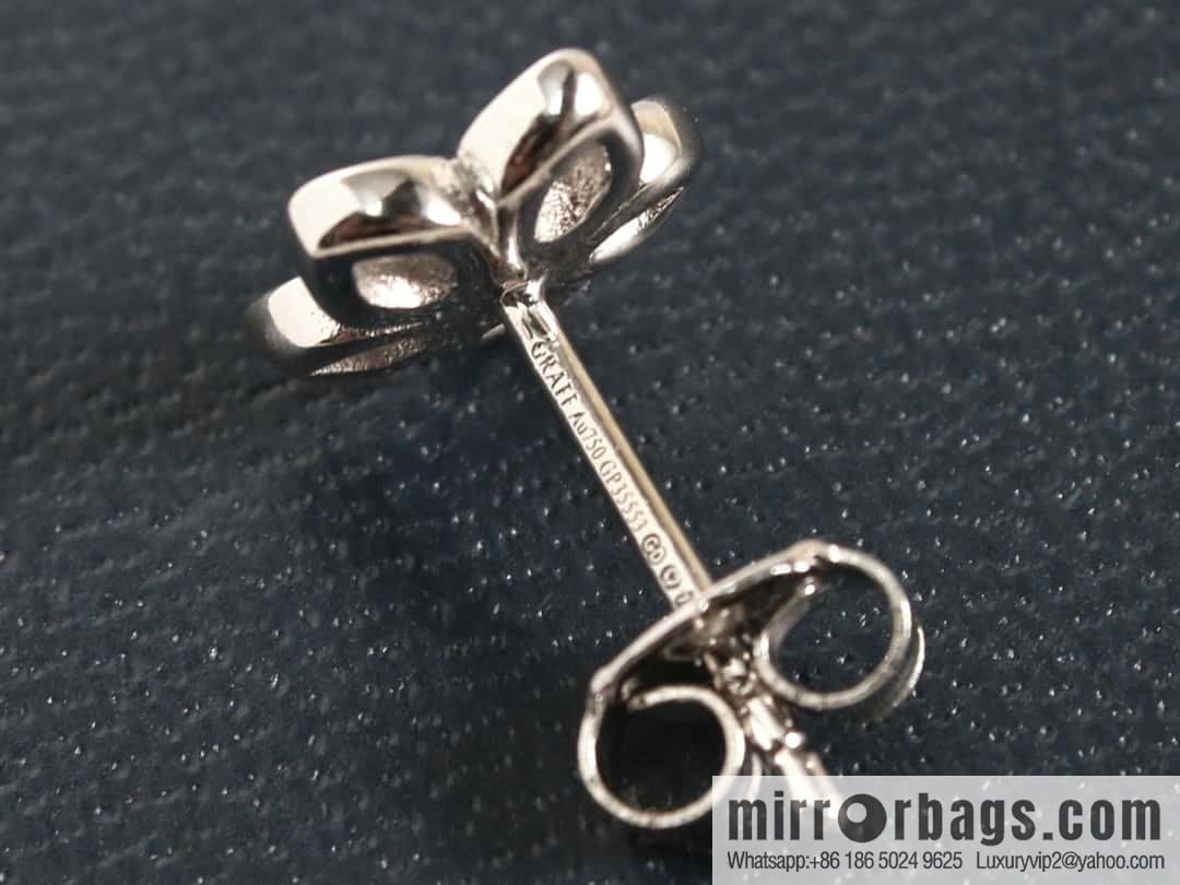 GRAFF Graff full diamond flower earrings