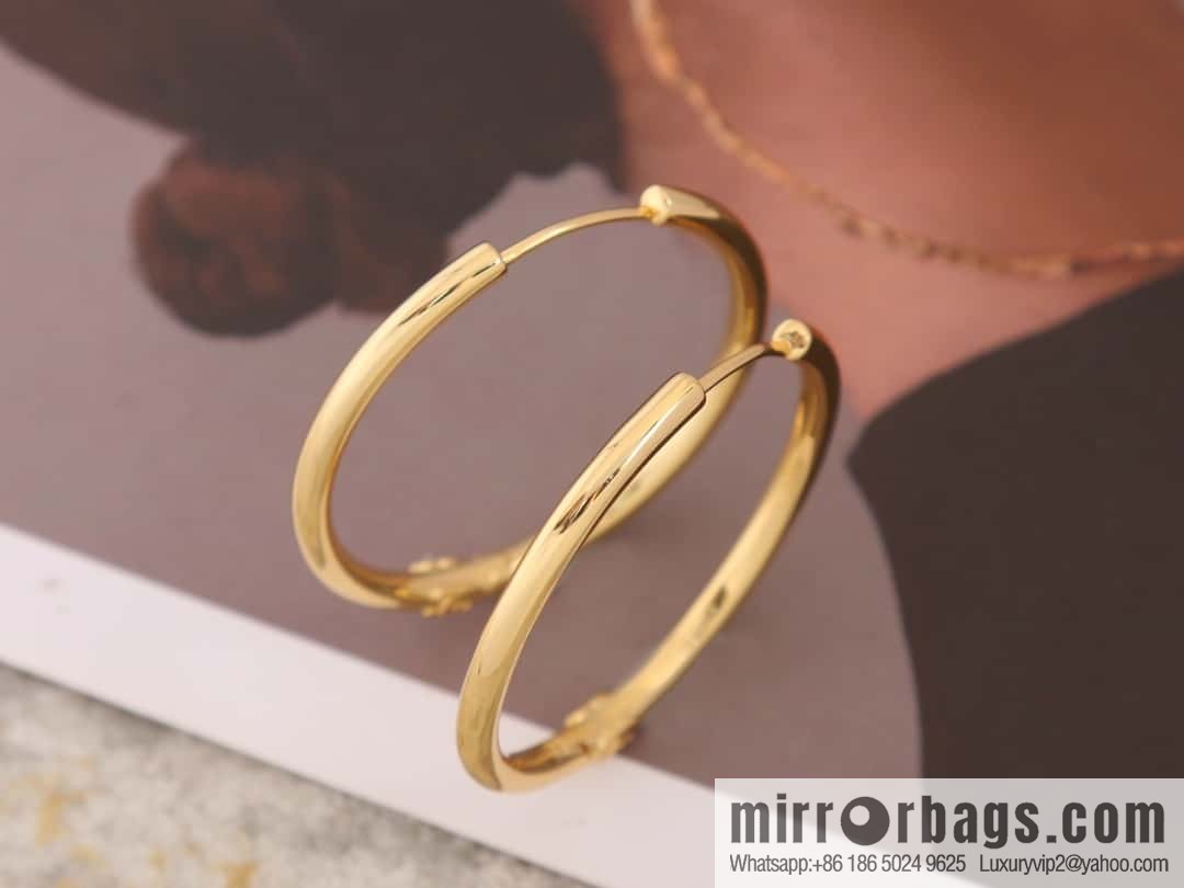 New ☑️ Chanel medieval series gold round earrings stud earrings