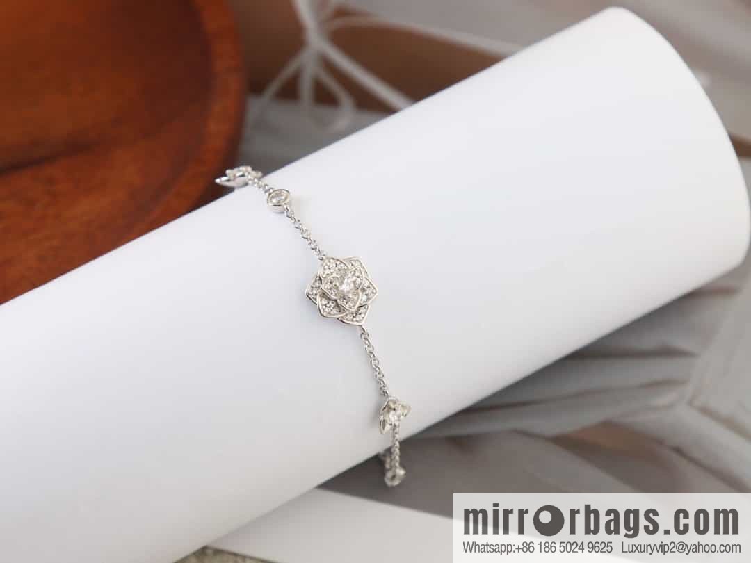 Piaget white gold rose bracelet