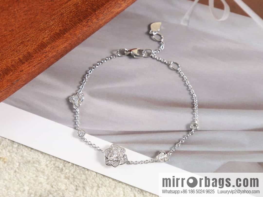 Piaget white gold rose bracelet