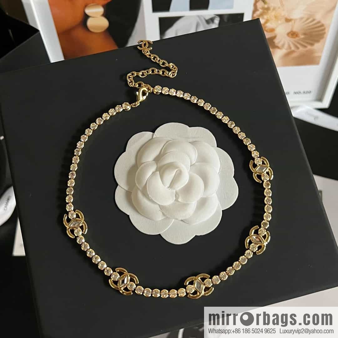 New ☑️ Chanel double c diamond necklace