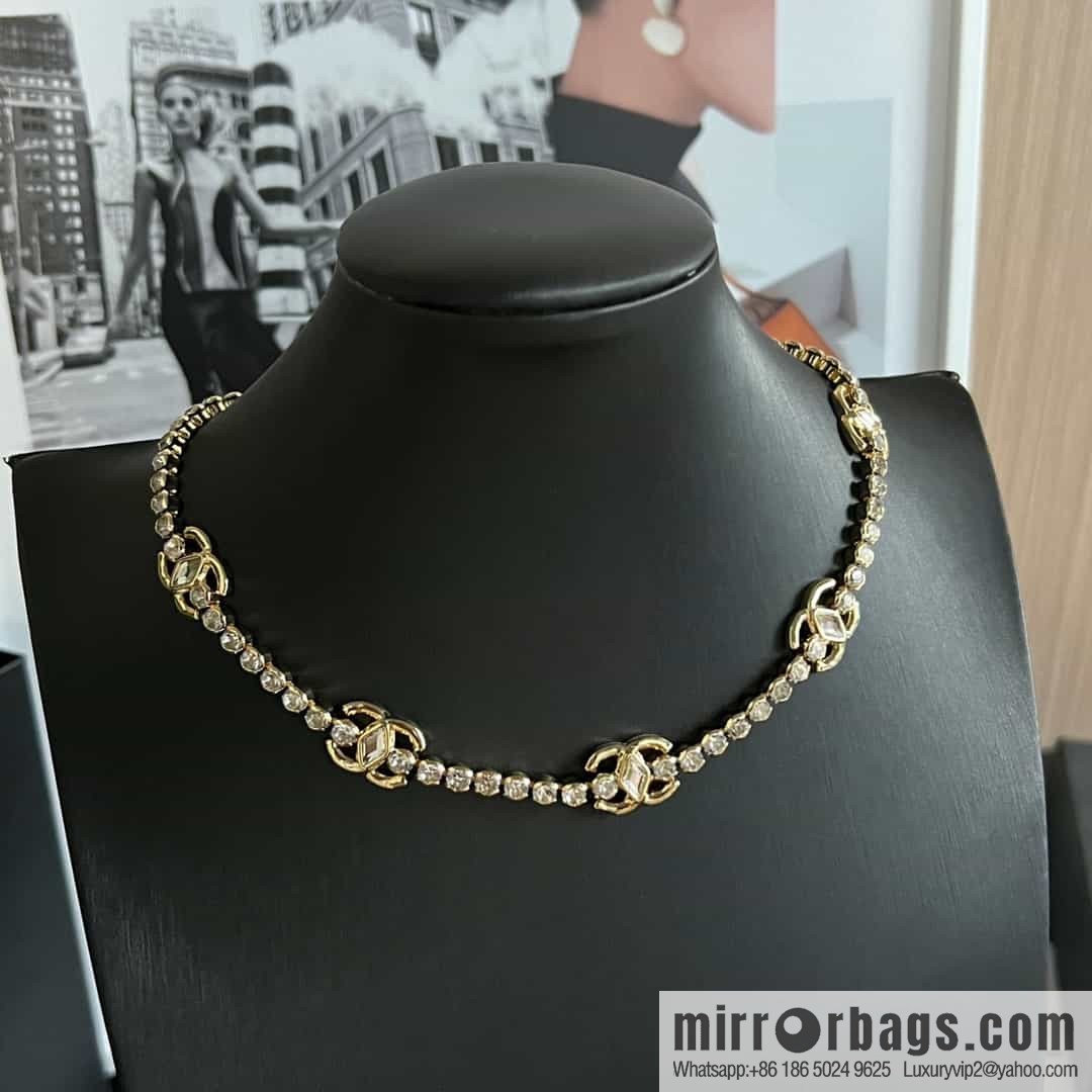 New ☑️ Chanel double c diamond necklace