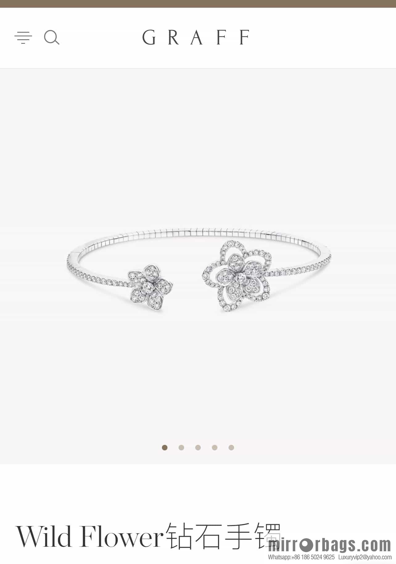 GRAFF Graff Flower Bracelet Bracelet