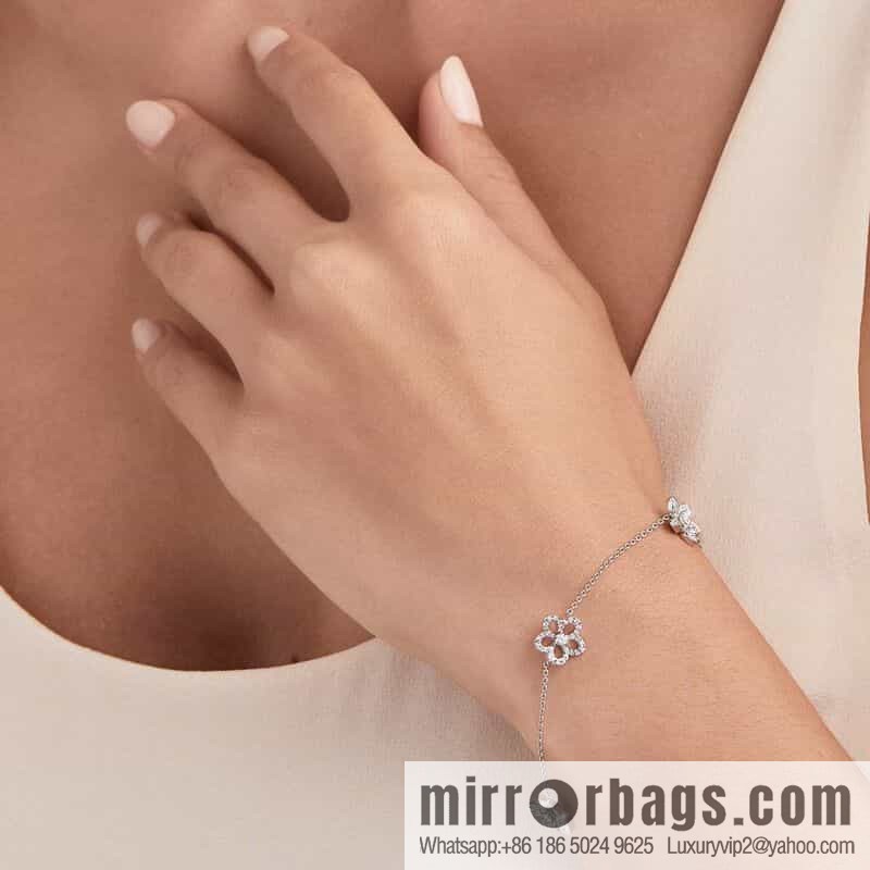 GRAFF four flower bracelet