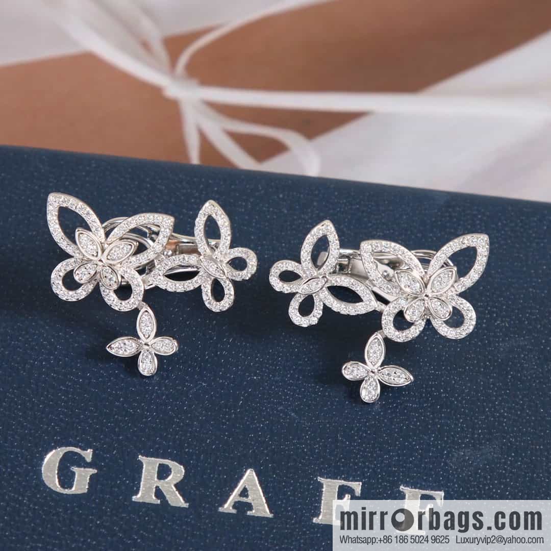 GRAFF Graff Butterfly Phantom Trio Diamond stud earrings earrings