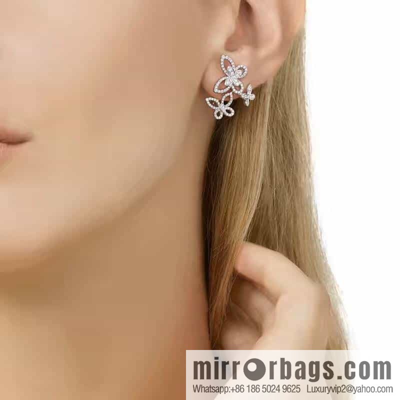 GRAFF Graff Butterfly Phantom Trio Diamond stud earrings earrings