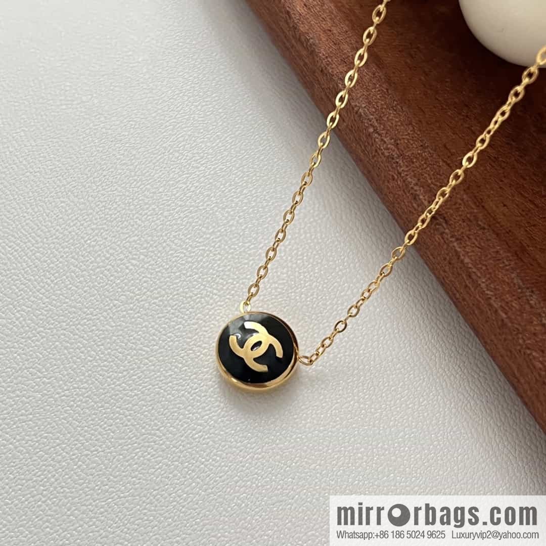 New ☑️ Chanel gold double c golden bean necklace