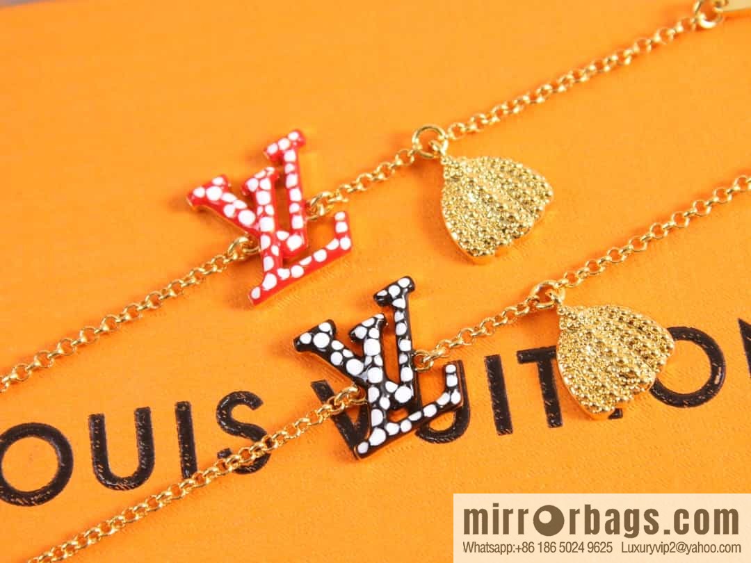 Louis Vuitton Louis Vuitton LVx Kusama joint series shell bracelet
