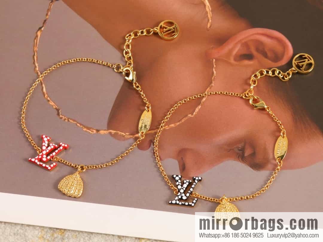 Louis Vuitton Louis Vuitton LVx Kusama joint series shell bracelet