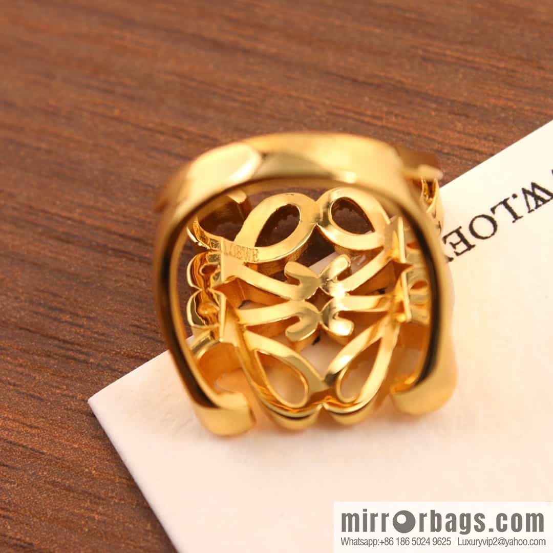 LOEWE Diamond mooncake ring
