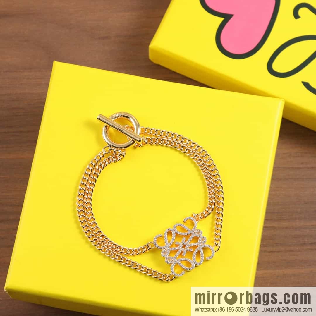 LOEWE Diamond Mooncake bracelet