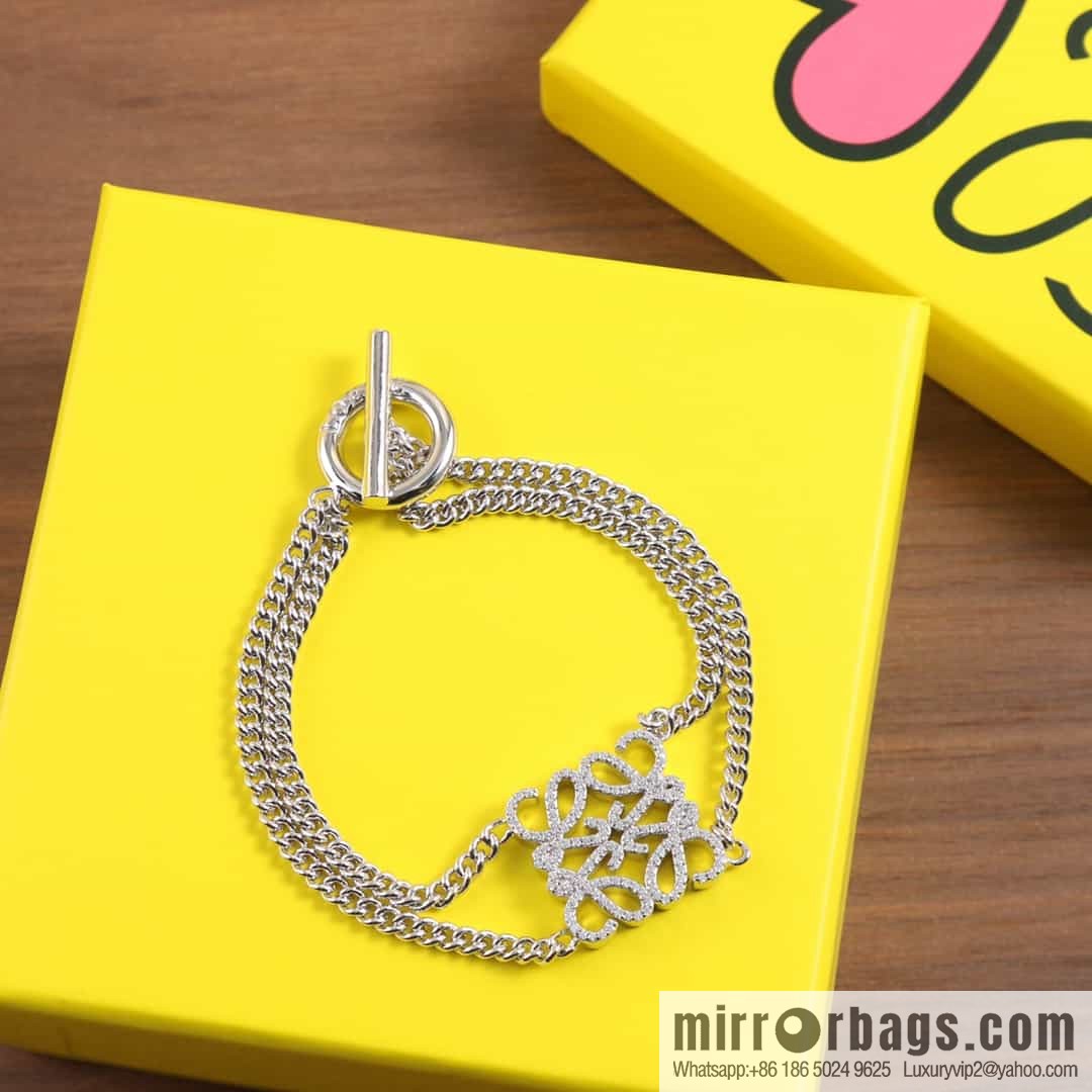 LOEWE Diamond Mooncake bracelet
