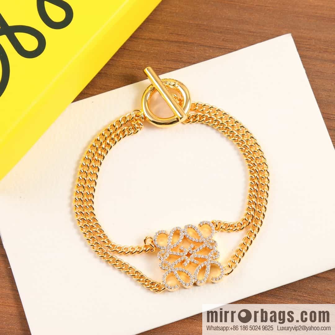 LOEWE Diamond Mooncake bracelet