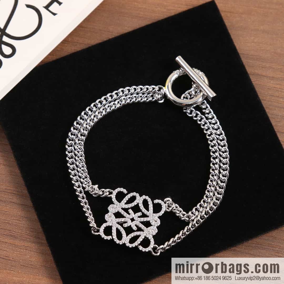LOEWE Diamond Mooncake bracelet