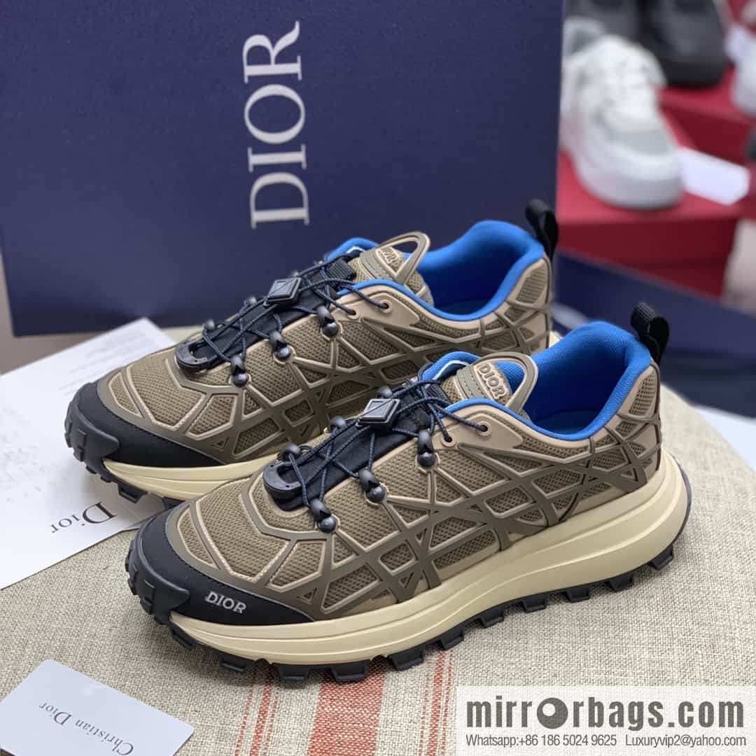 Dior Dior makes new men's B31 sports and leisure shoes with khaki mesh fabric