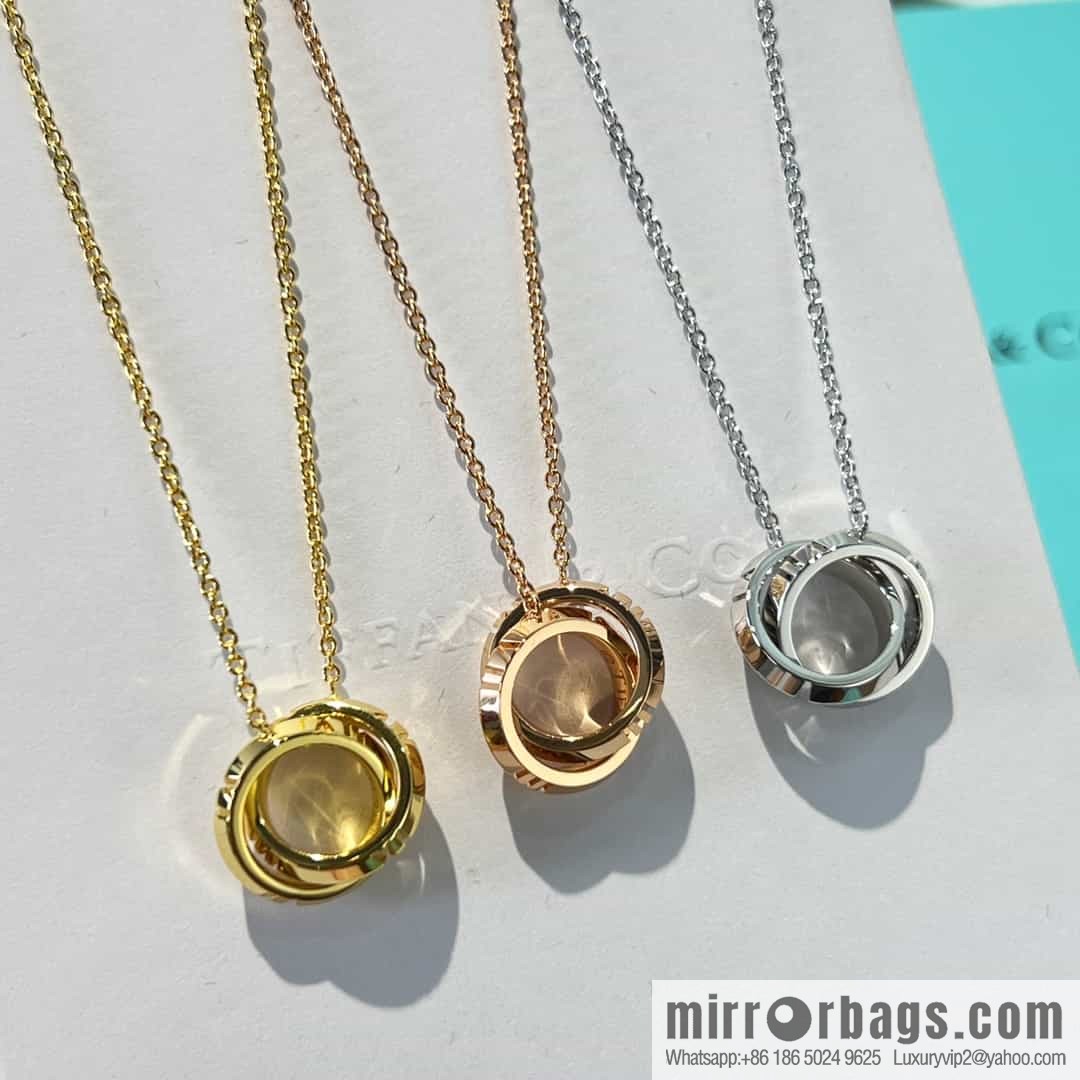 New ☑️ Tiffany & Co. X double ring necklace
