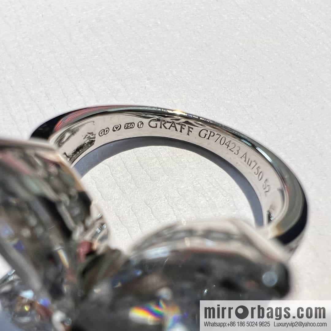 GRAFF Butterfly Horse Eye Diamond Ring