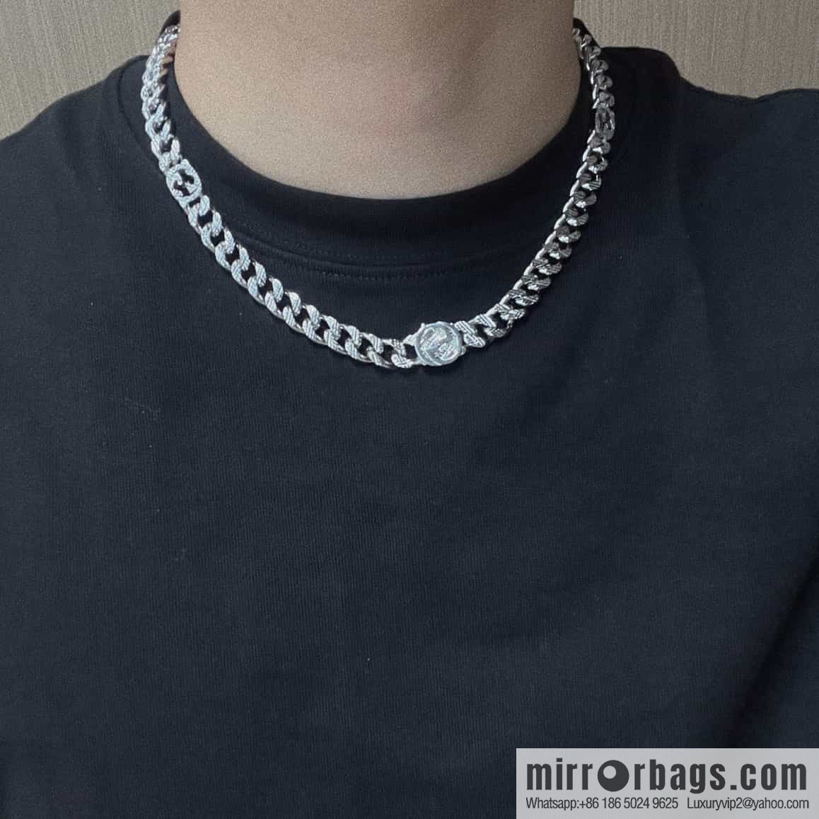 New Gucci Gucci double G chain strap ⛓ necklace