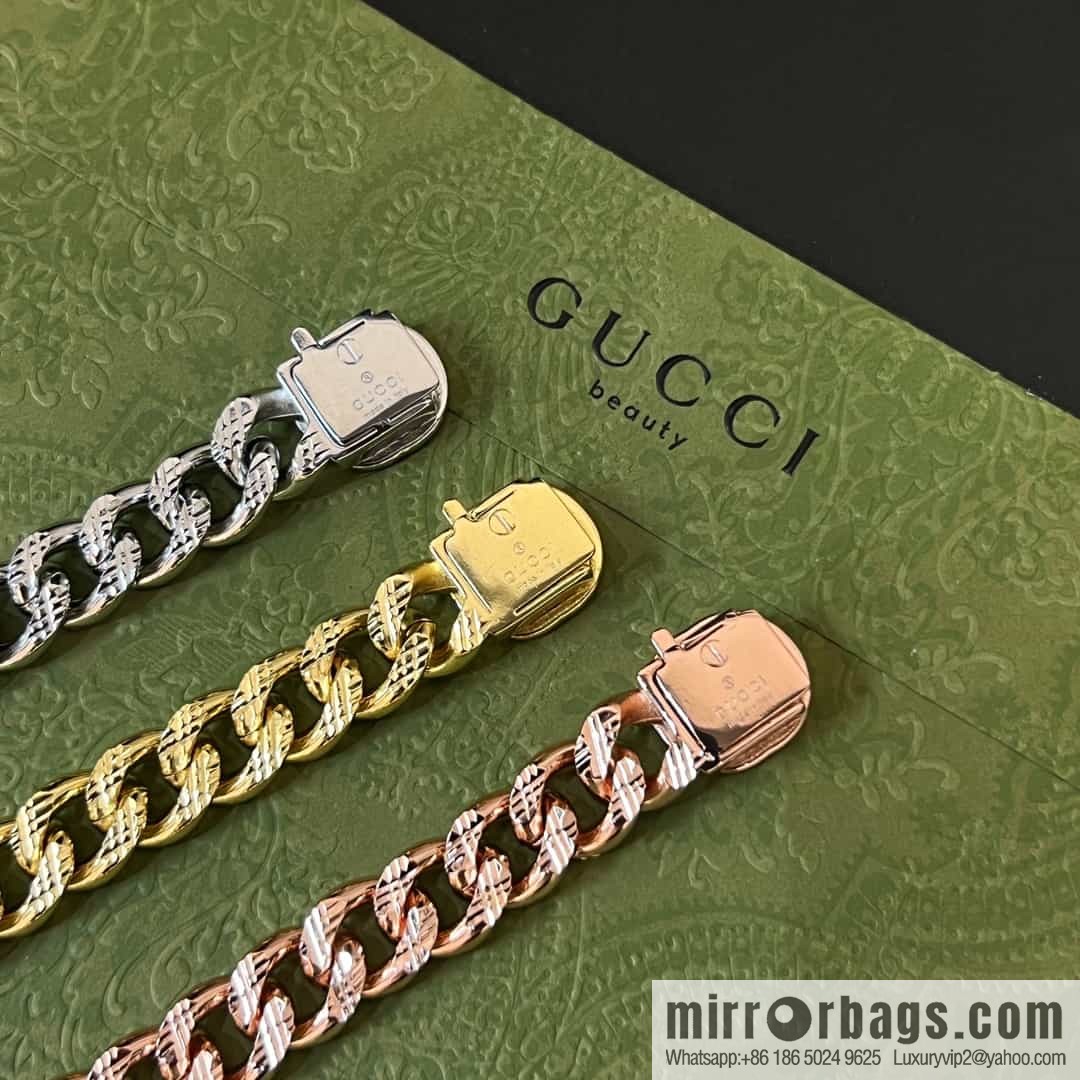 New Gucci Gucci double G chain strap ⛓ necklace