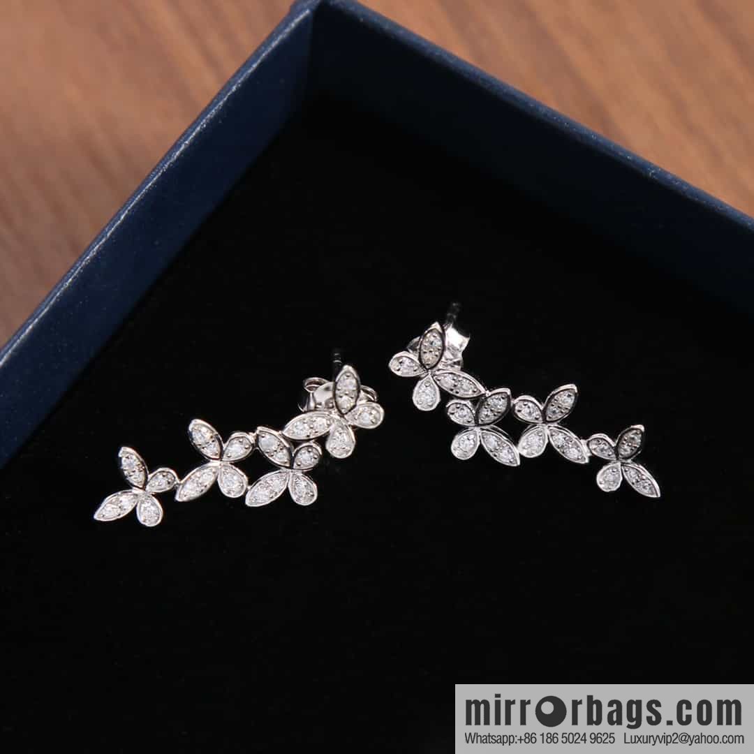 GRAFF 4 Butterfly Diamond Earrings