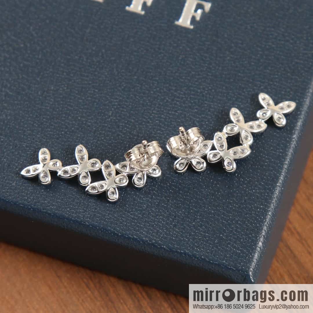 GRAFF 4 Butterfly Diamond Earrings