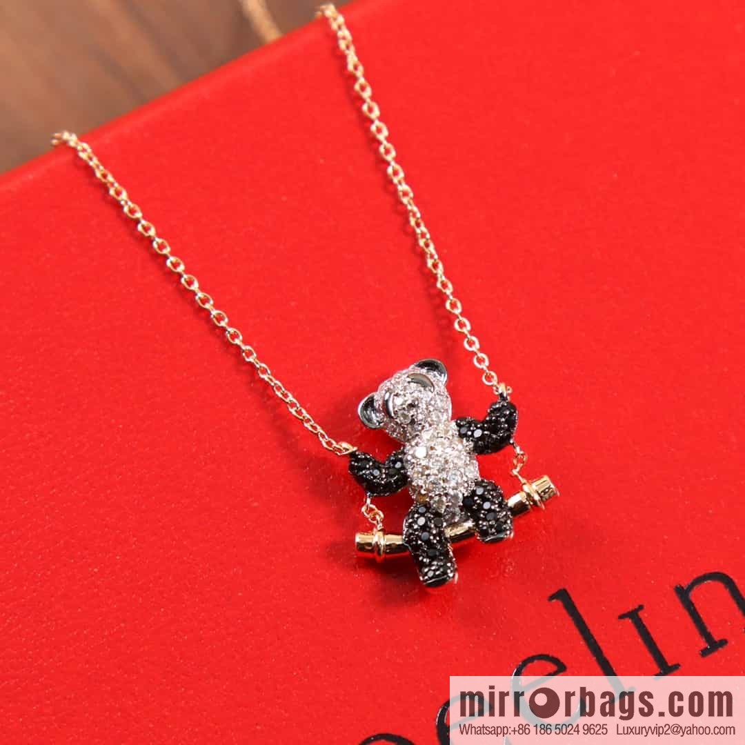 Qeelin Kirin BOBO Panda 🐼 Charity Necklace